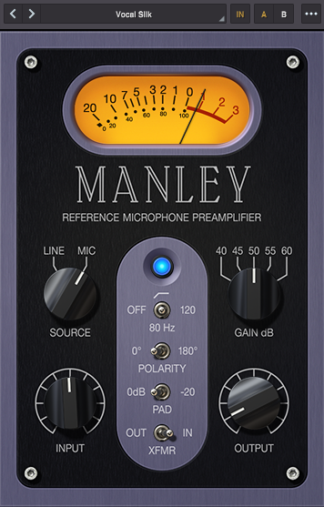 UAD Manley Tube Preamp
