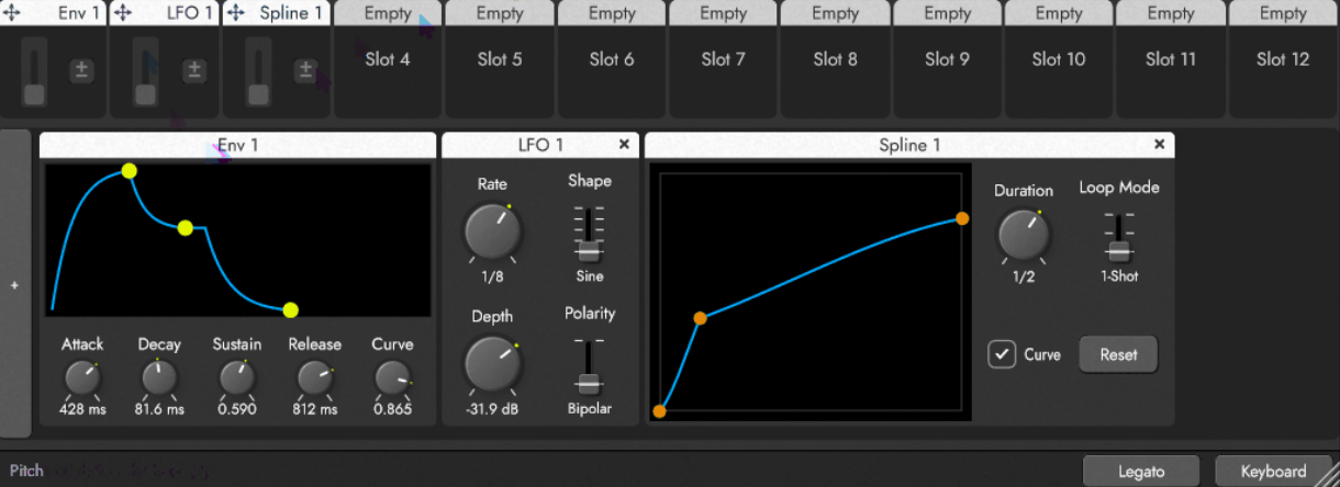 PolyFreq Phonon Modulation Section