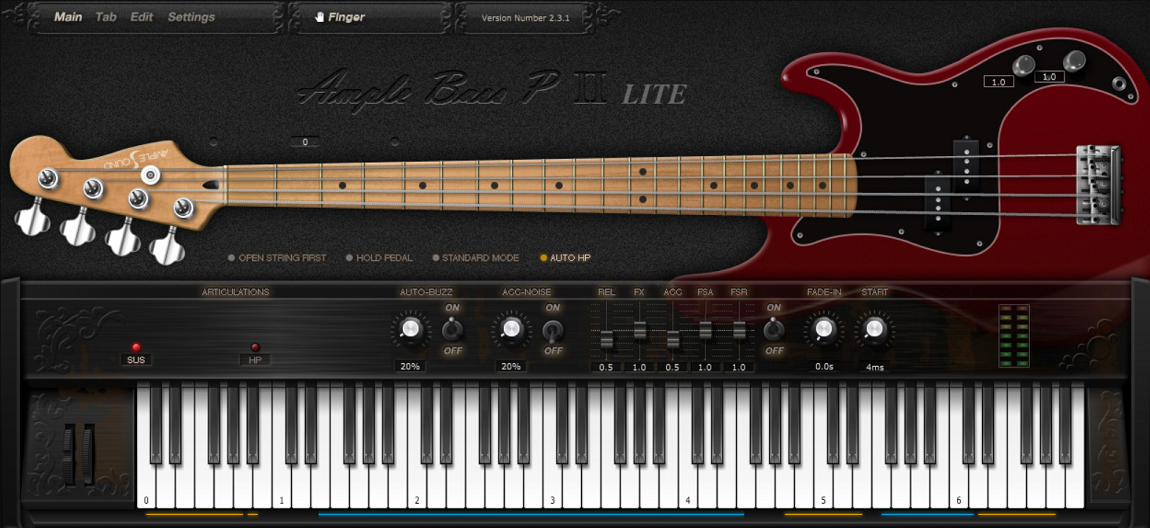 Ample Bass P II Lite